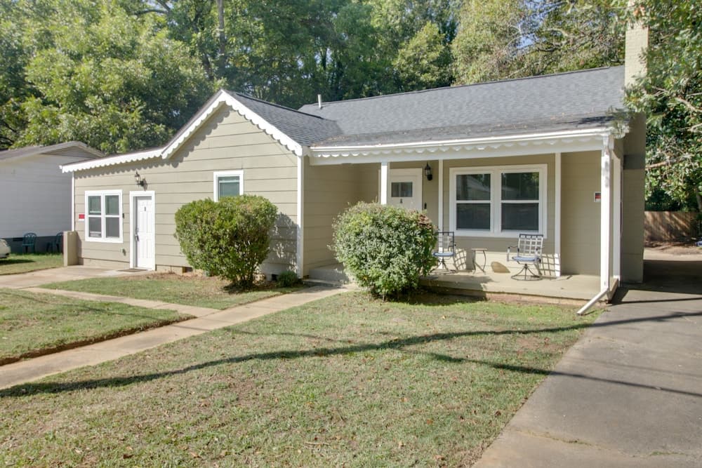 Dog-friendly Shelby Home w/ Private Yard & Hot Tub