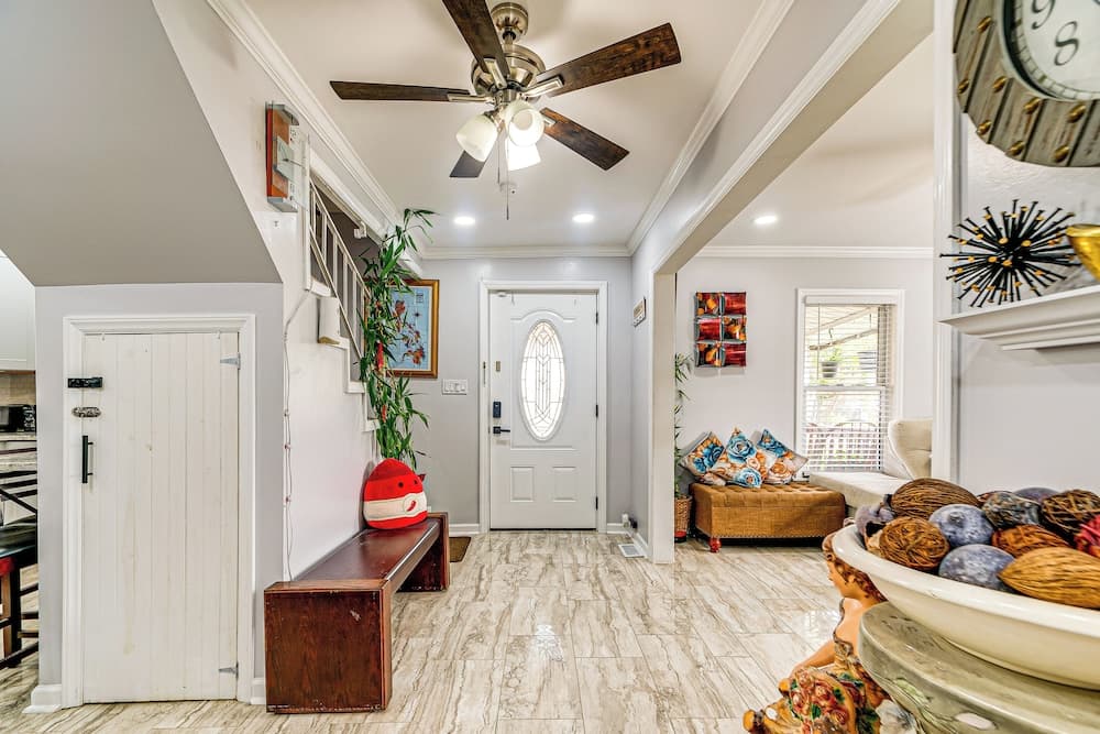 Walk to Historic Dtwn Burlington: Home w/ Yard