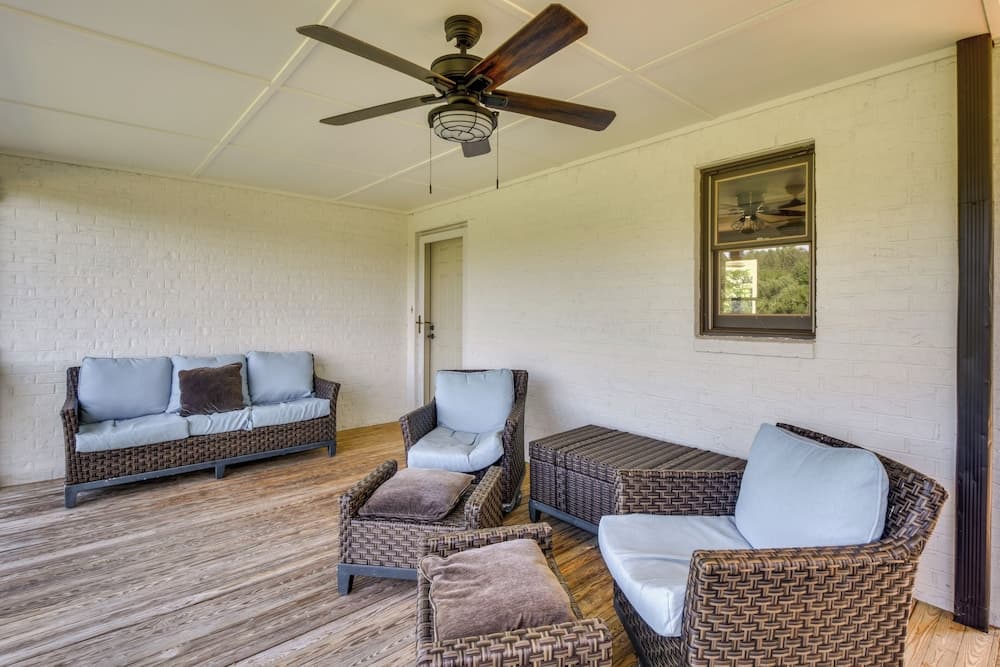 Home w/ Fire Pit on 27 Acres in Walhalla!