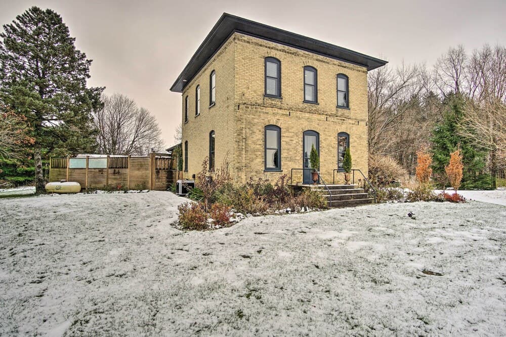 Historic Michigan Farmhouse w/ Grill & Fire Pit!
