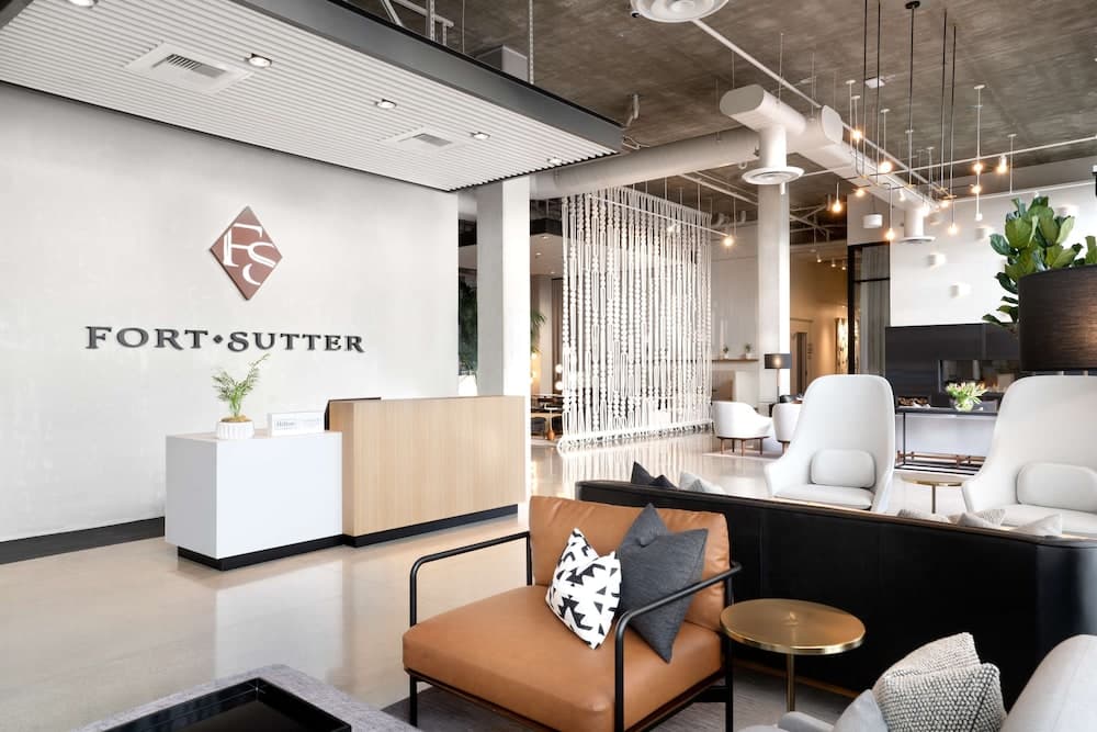 The Fort Sutter Sacramento, Tapestry Collection by Hilton