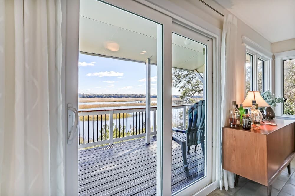 Open Floor Home with Marsh Front Deck and Breathtaking View by RedAwning
