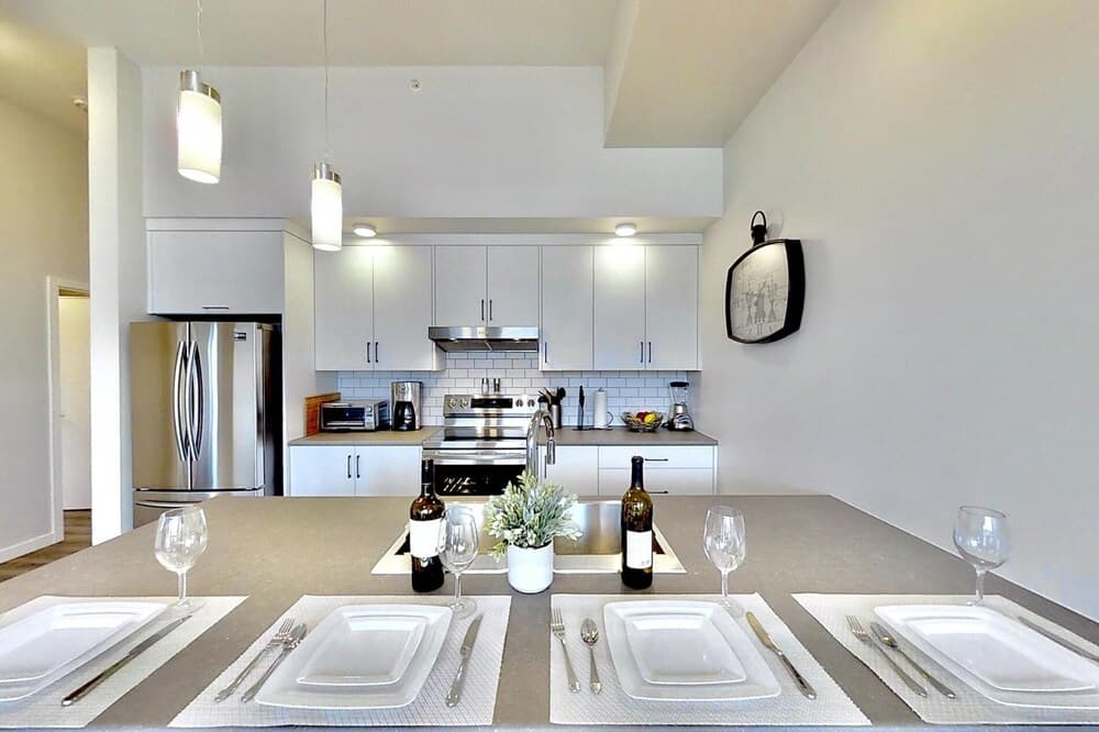Brand New, Top Floor Condo Downtown