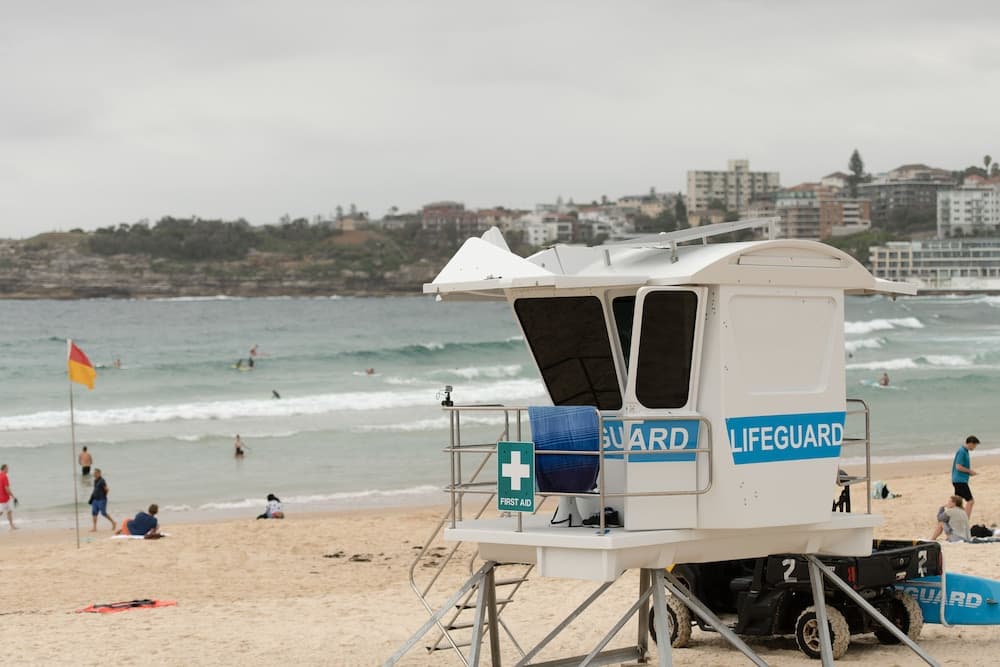 Ocean Front Building On Bondi Beach