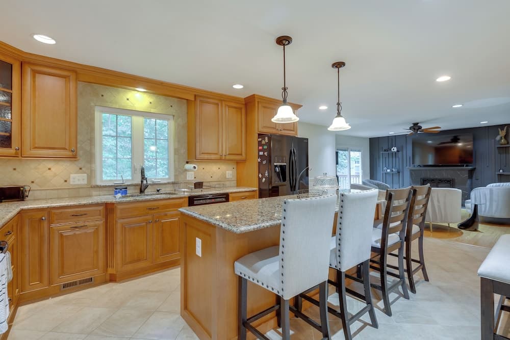 Room to Work & Relax! Laurel Home w/ Office, Yard