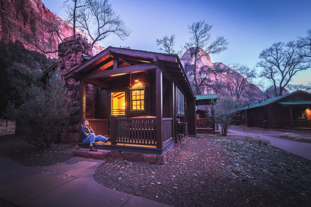 Zion Lodge - Inside the Park