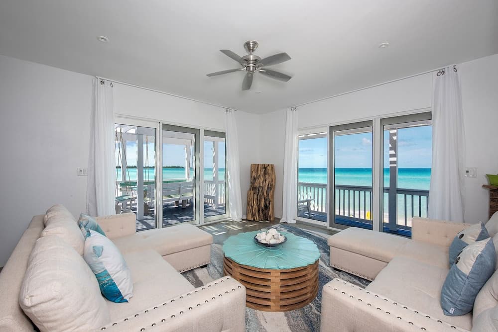 Secluded Luxury: New Beachfront Home With Pool