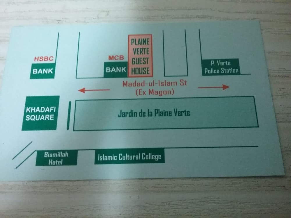 La Plaine Verte Guest House