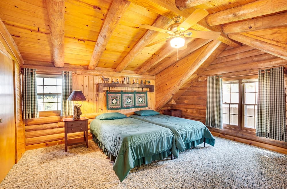 Waterfront Livingston Log Cabin w/ Private Dock!