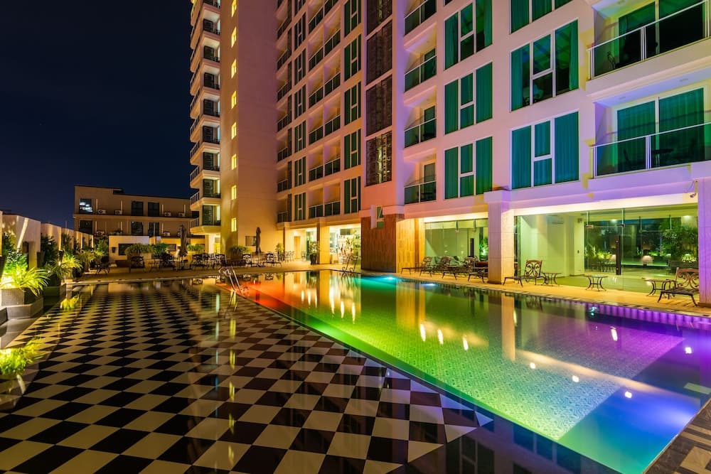 Panoramic Sea, City And Mountain Views by City Garden Tower