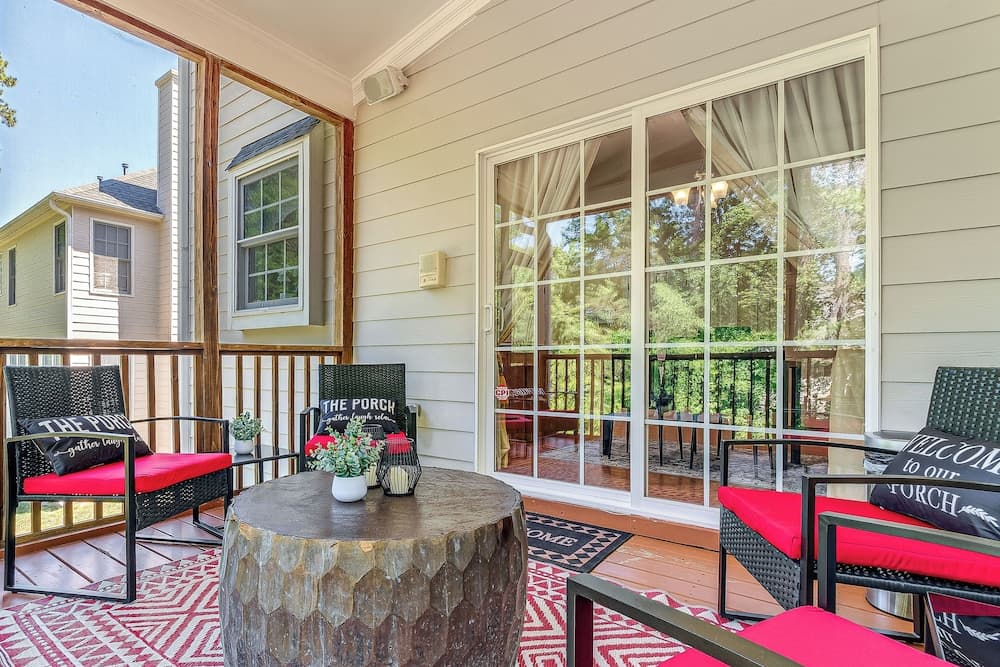 Fire Pit + Pool Access: Quiet Holly Springs Home