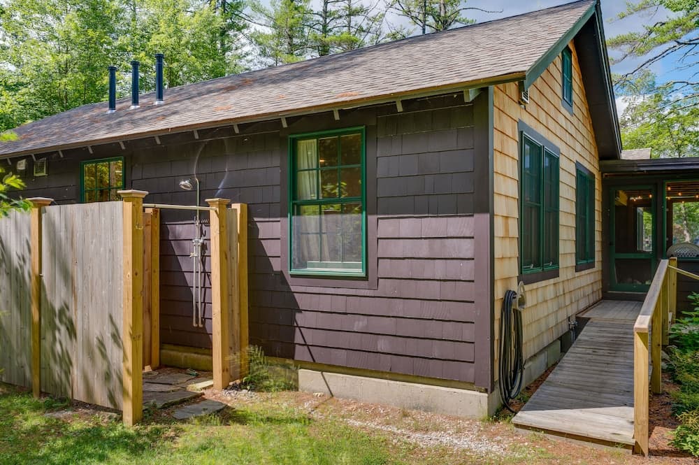 Lakefront Lovell Home w/ Dock: Walk to Town Beach!