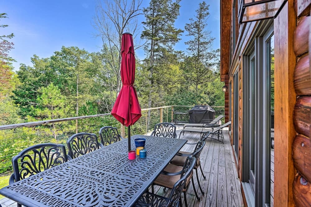 Lakefront Athens Getaway w/ Game Room & Deck!
