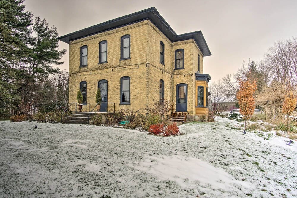 Historic Michigan Farmhouse w/ Grill & Fire Pit!