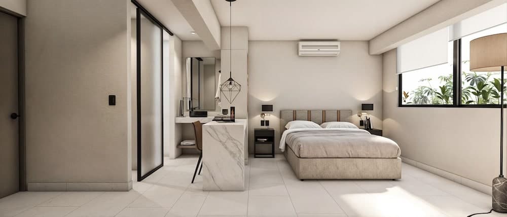 hotel room