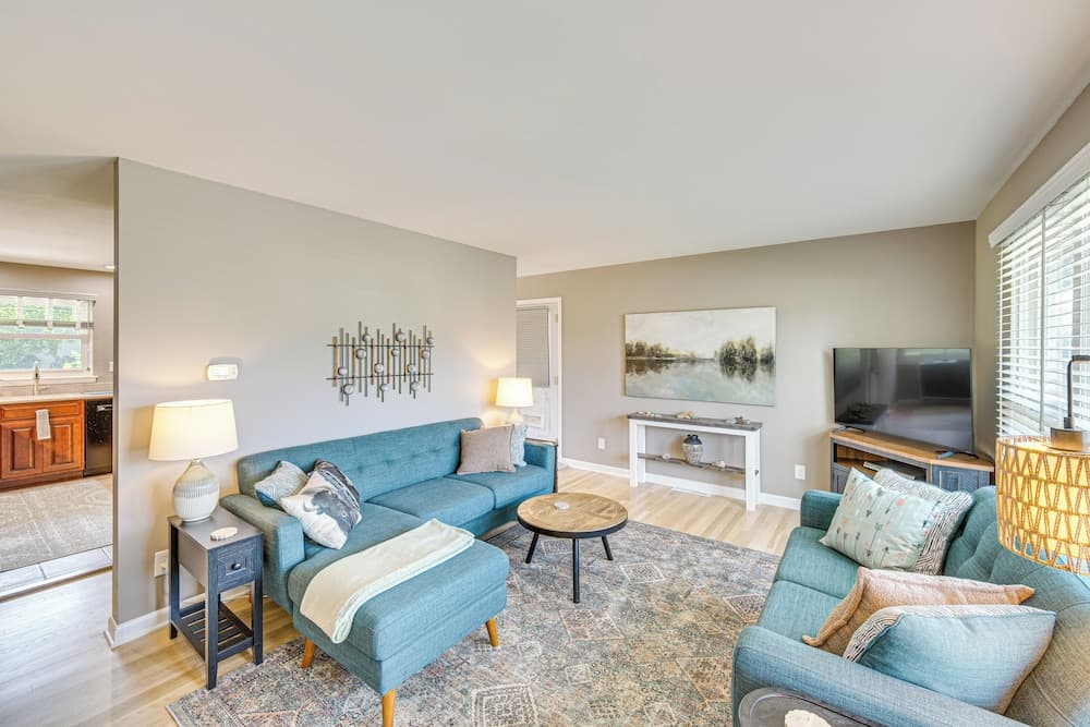 Near Dtwn Harrisburg: Stylish Home w/ Patio & Yard
