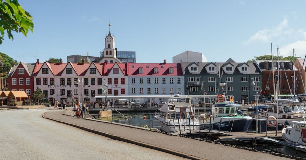 2-Br Apartment In Central Tórshavn | Harbour View