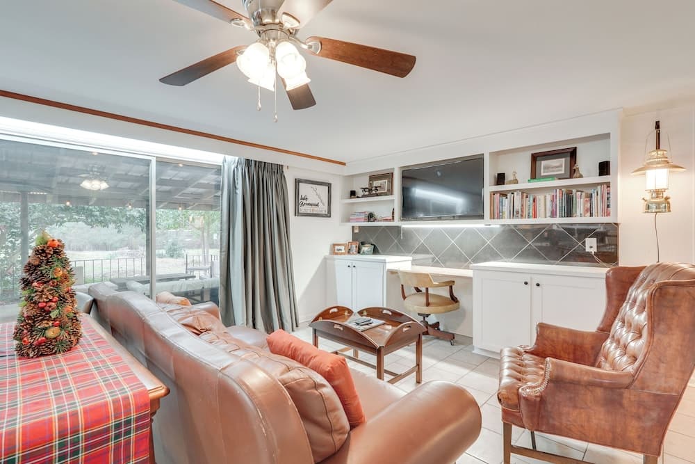4 Mi to Uptown! Quiet Greenwood Stay w/ Patio