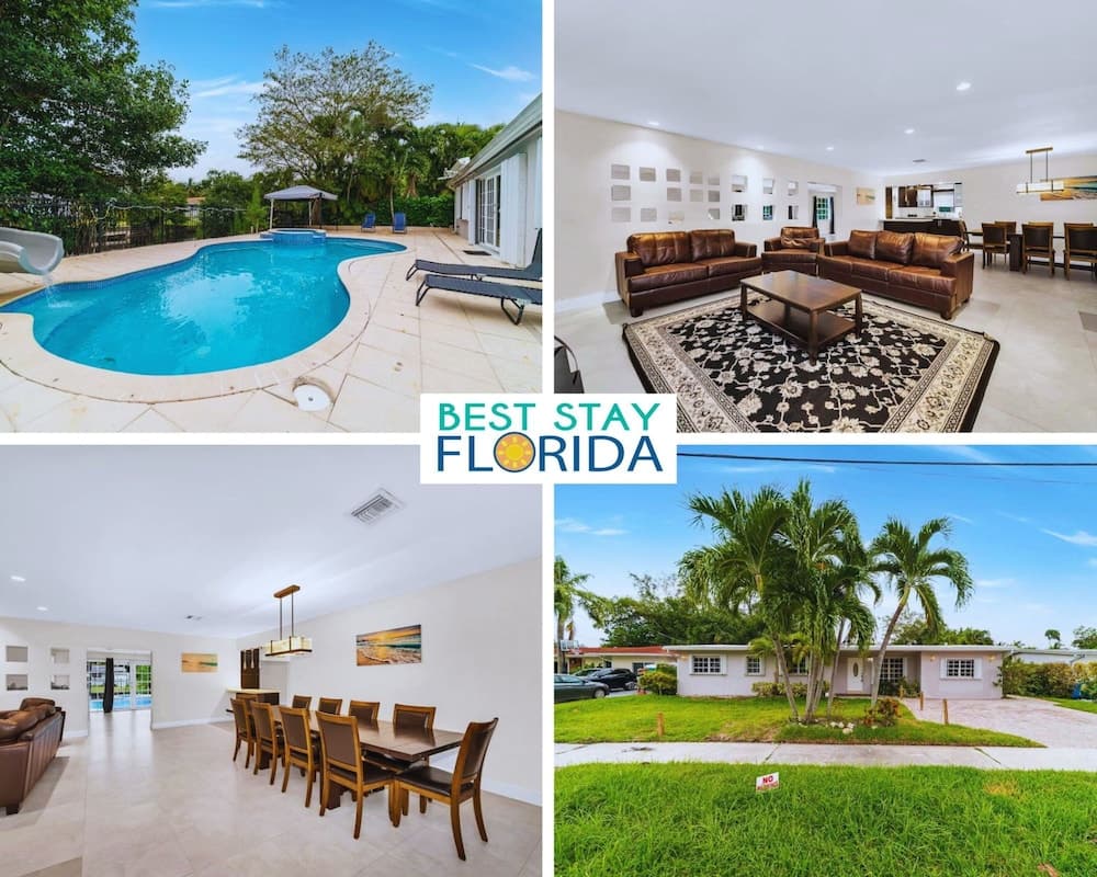 Heated Pool Home Near Beach