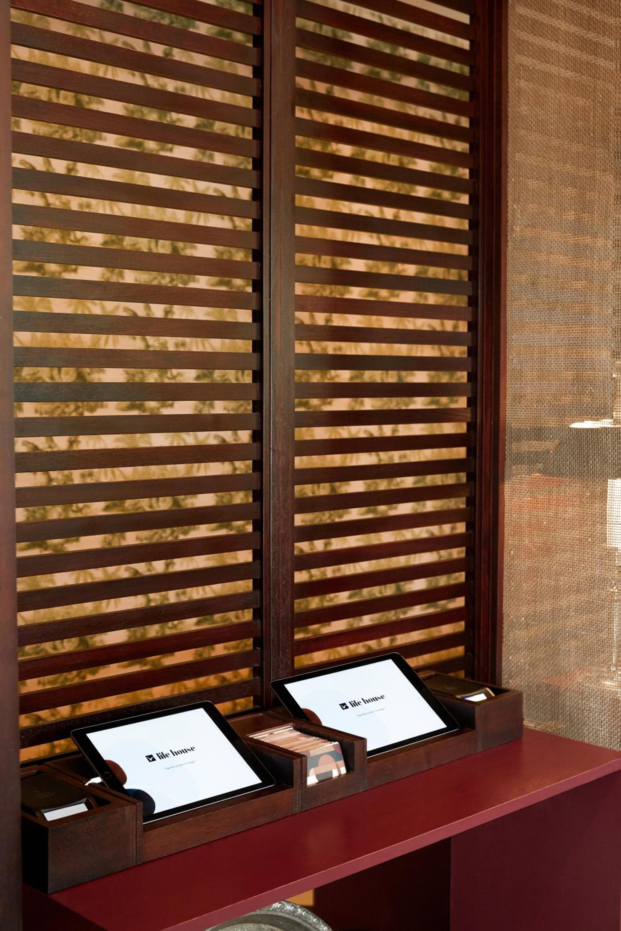hotel reception