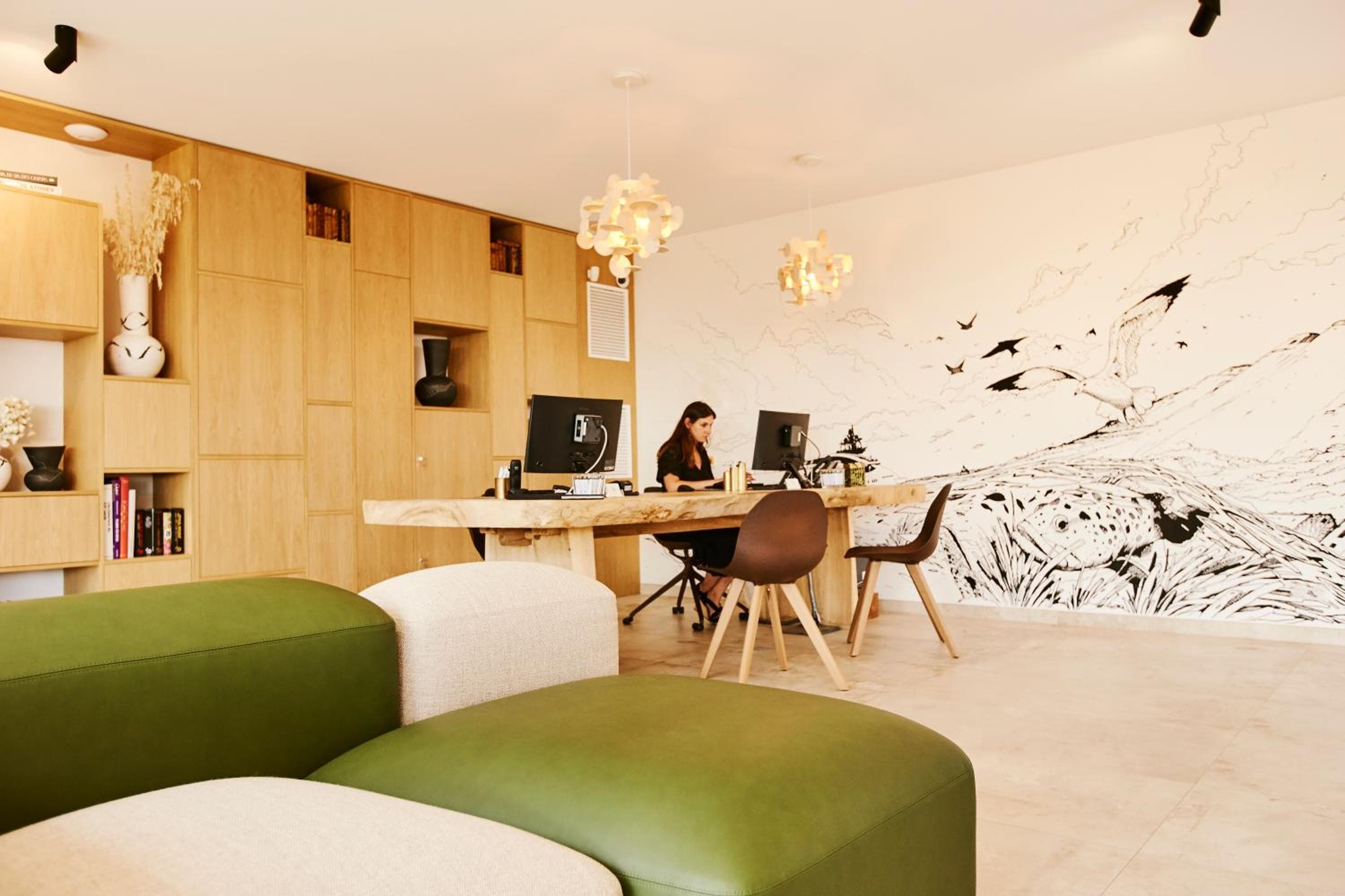 hotel reception