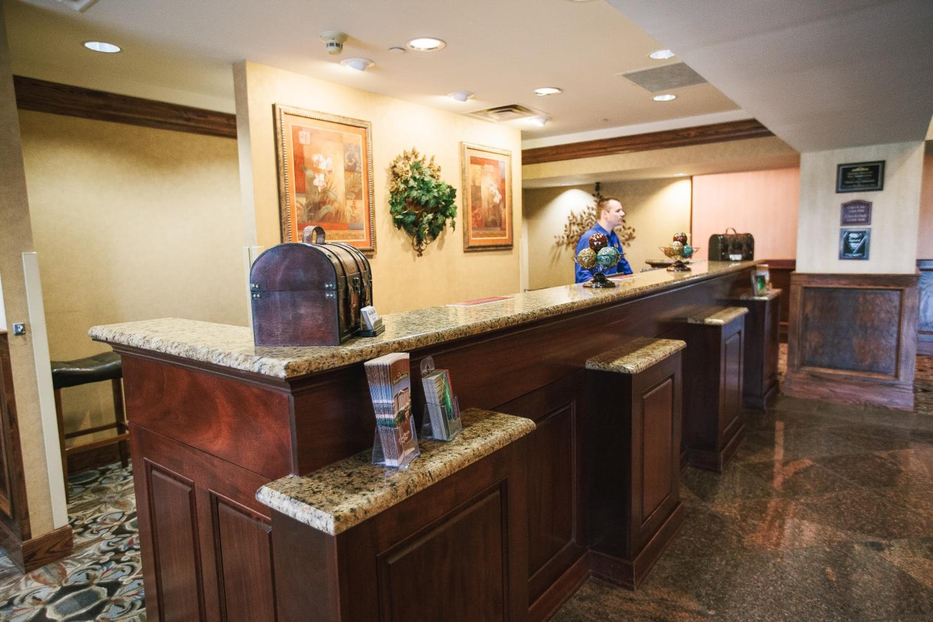 hotel reception