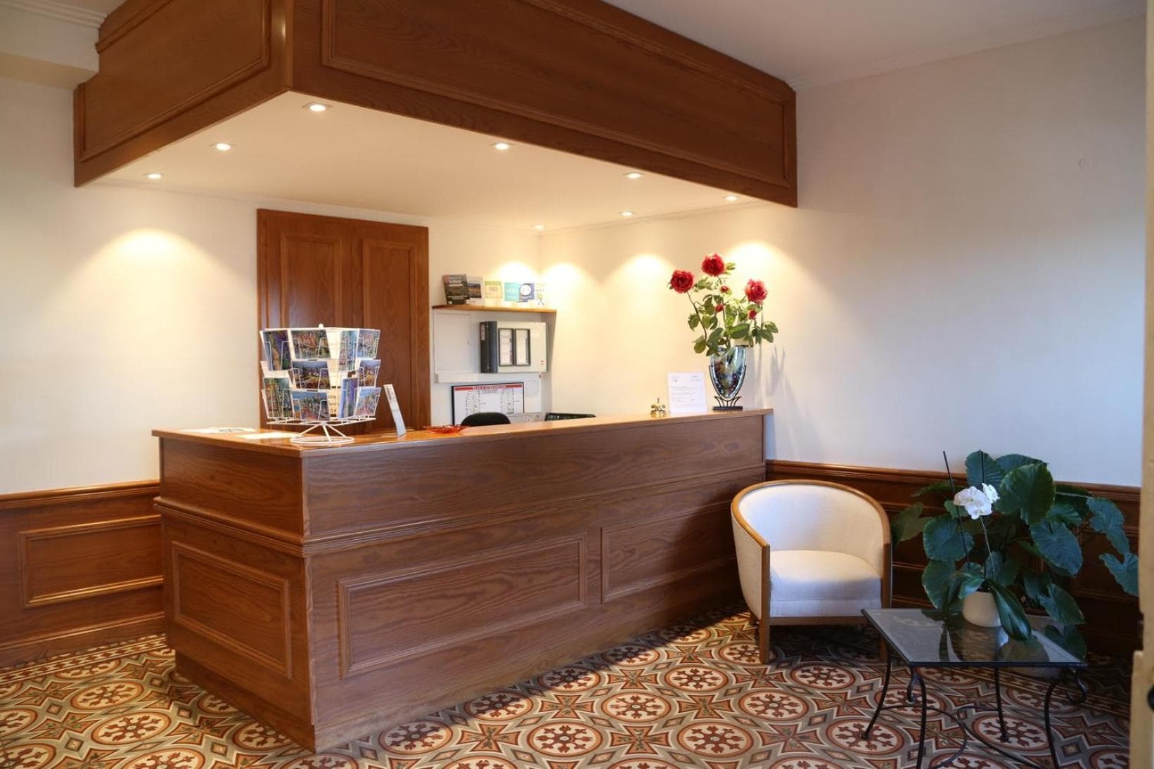 hotel reception
