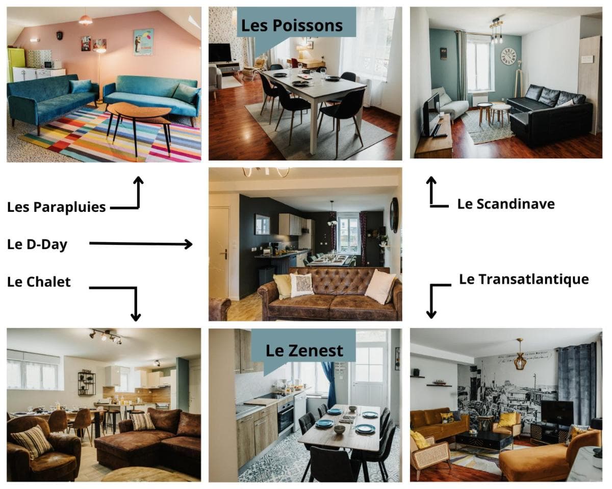 Appartements Cherbourg
