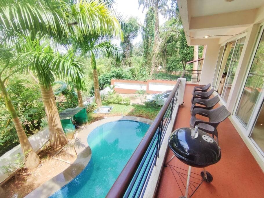 3BHK Villa with Private Pool Near Candolim