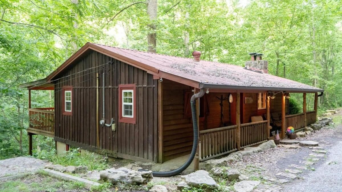 Secluded 3BR 1BA Cabin for Cozy Living