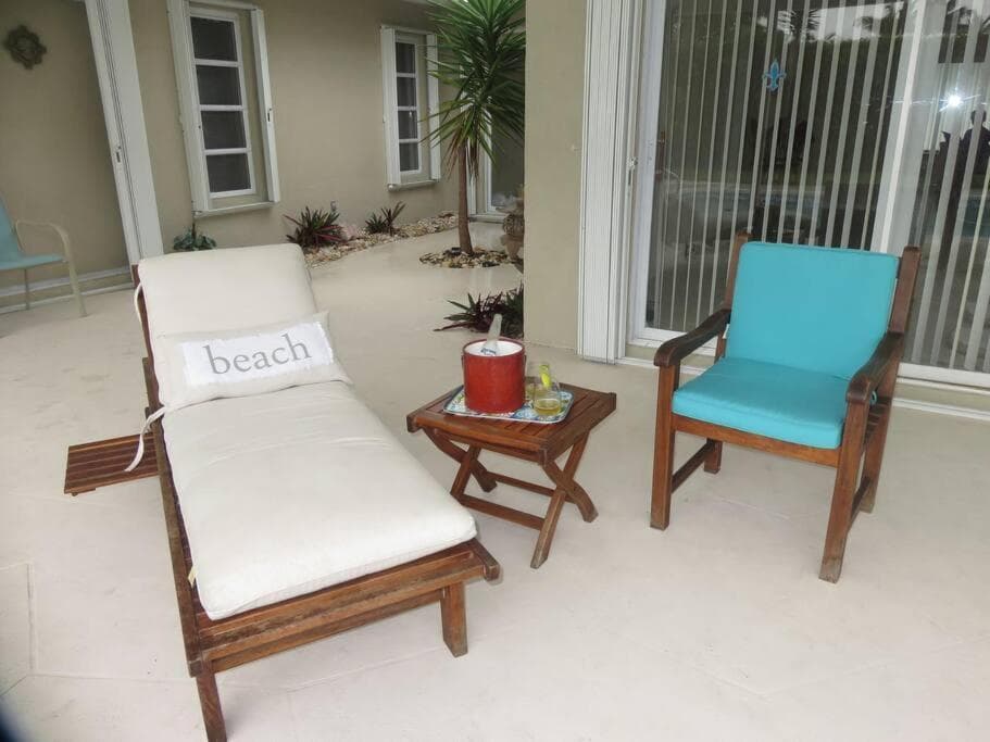 Spacious villa, pool, water views, walk to beach