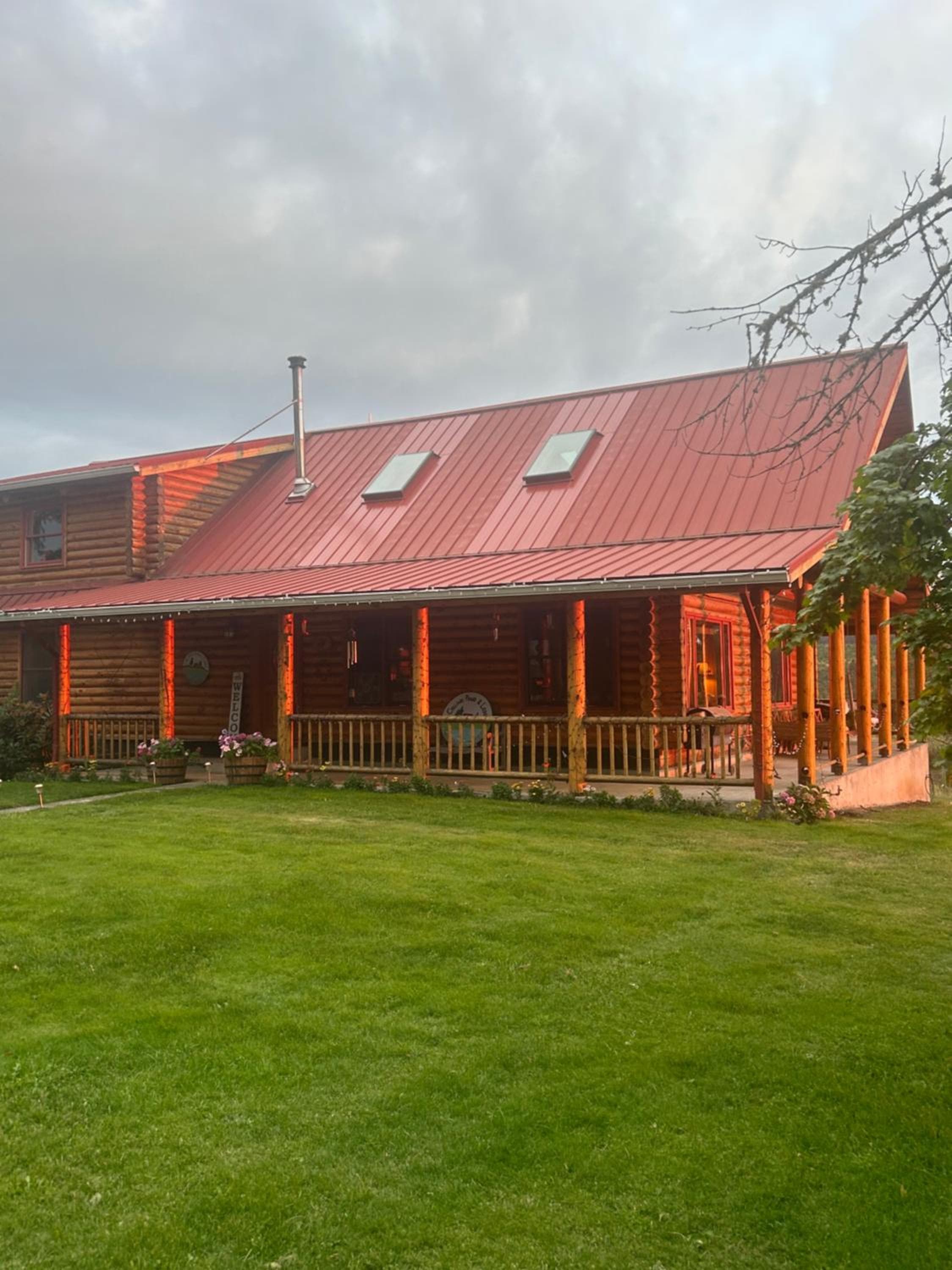 Collins Pond and Lodge