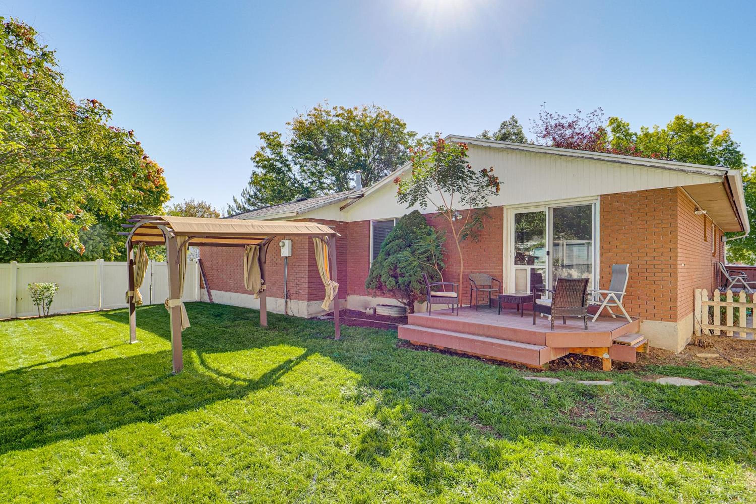 2 Mi to Gardner Village: Family Gem w/ Fenced Yard