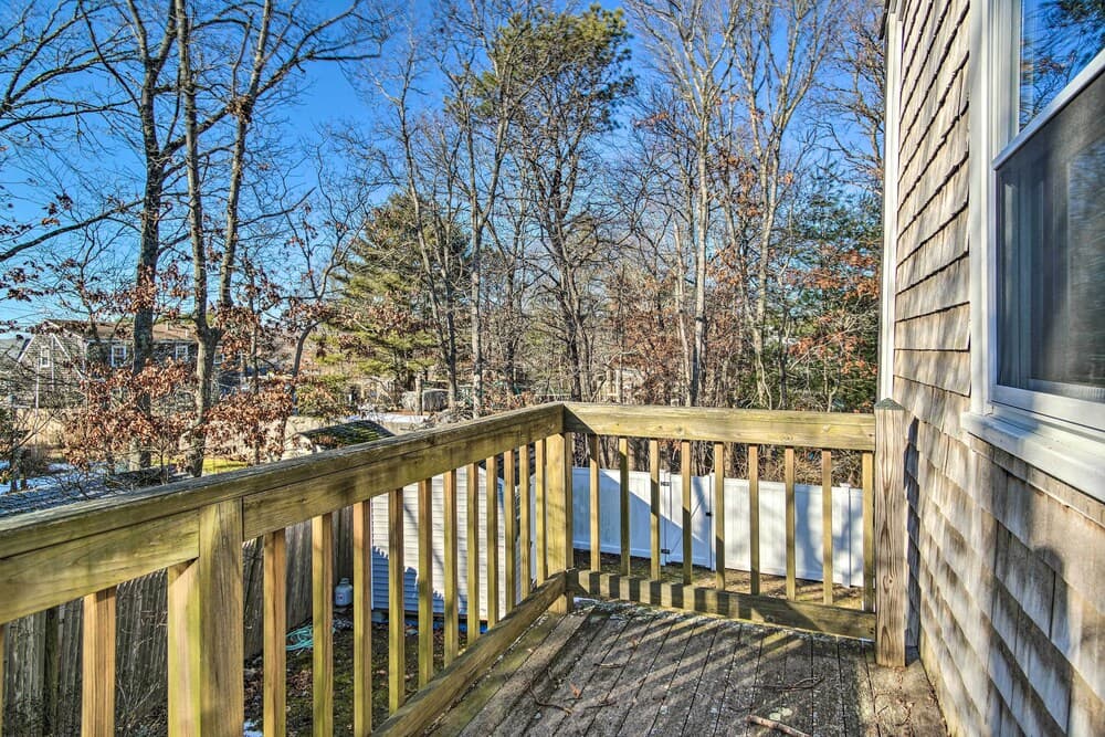 Walk to Great Pond: Spacious East Falmouth Home