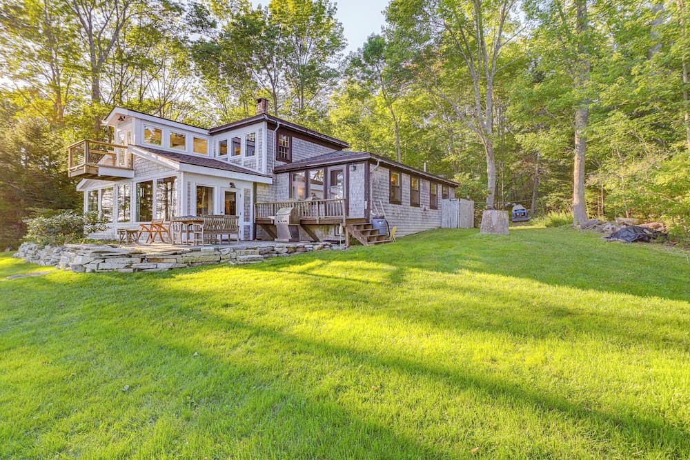 Oceanfront Frenchman Bay Home: Stunning View!