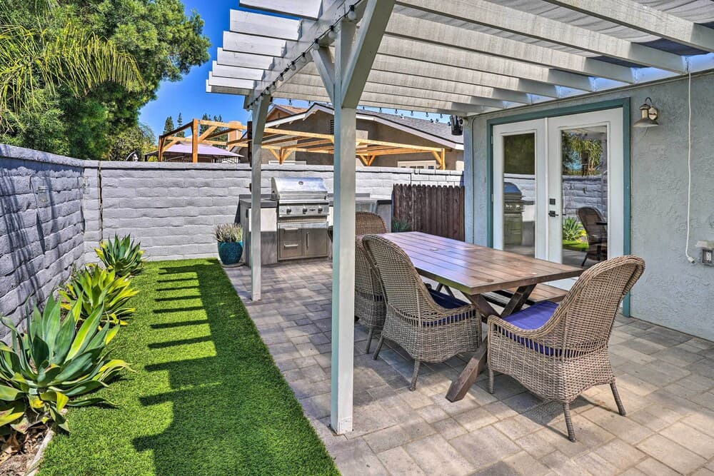 Sunny Orange County Abode w/ Fire Pit & Backyard!